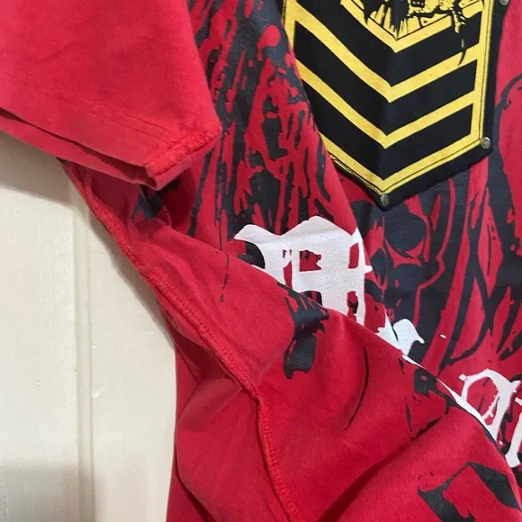 VTG Give Me Face 2000 “Many Are Called” All Over Graphics  T Shirt Men’s XL - Picture 8 of 11